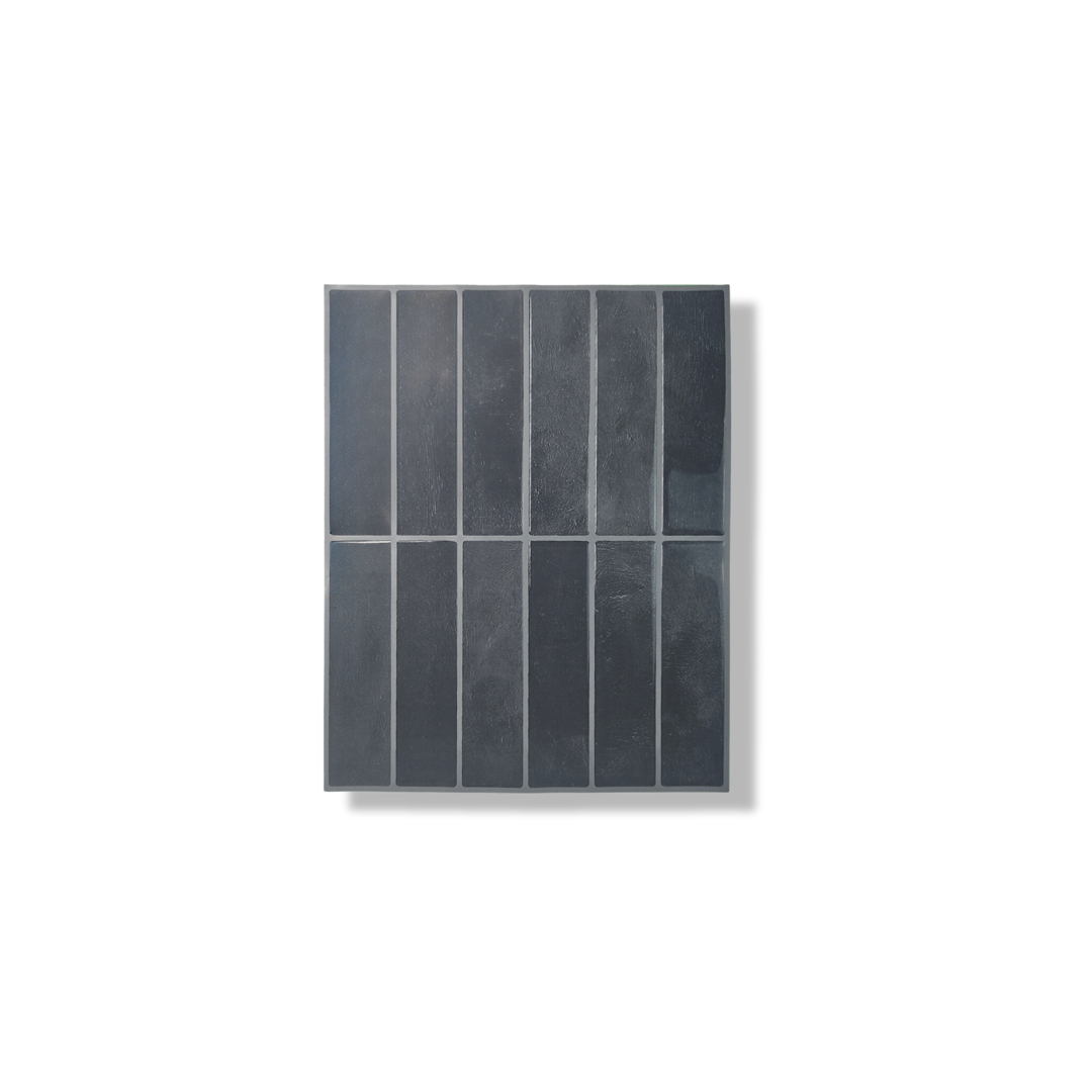 Plaktegel Black mist langwerpig 1mm