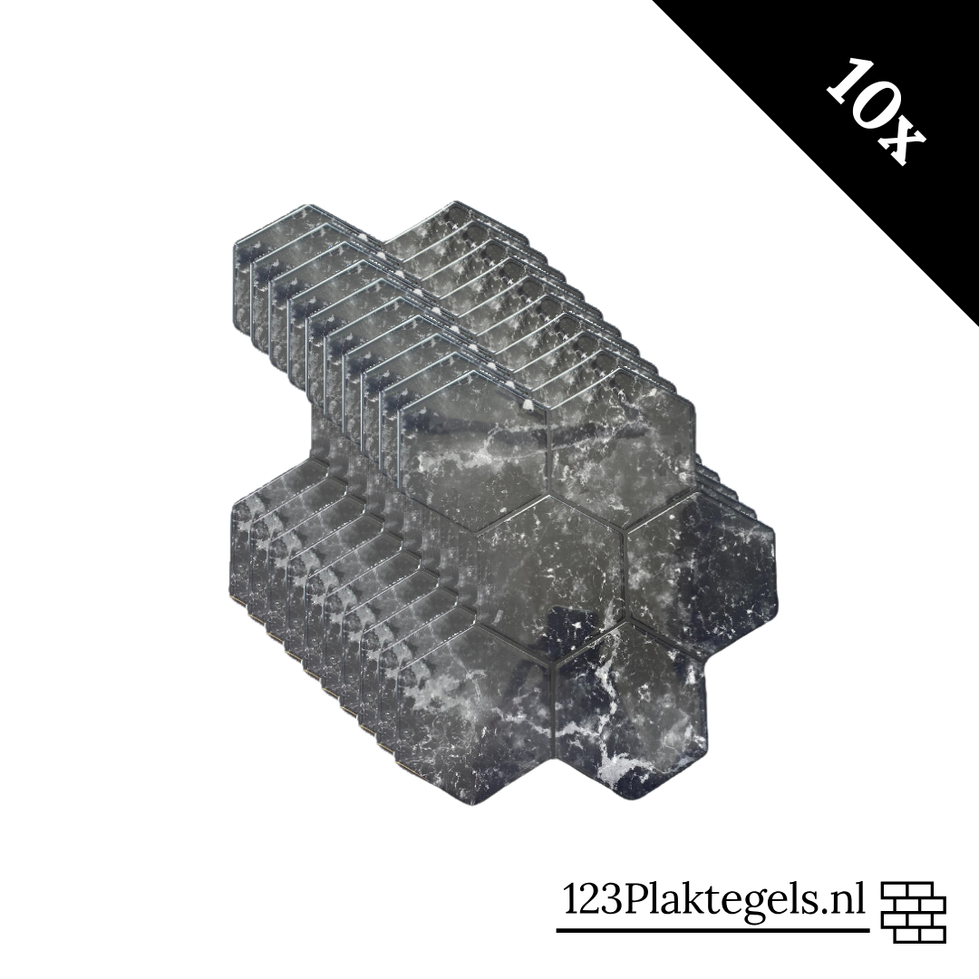Plaktegel HexaLux noir 2.3mm