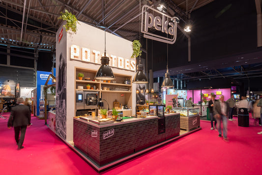 Hoe Onze Evergreen Elegance Plaktegels de Show Stalen op de Beurs