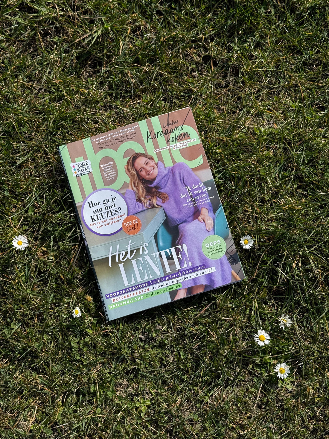 123plaktegels in het weekblad Libelle