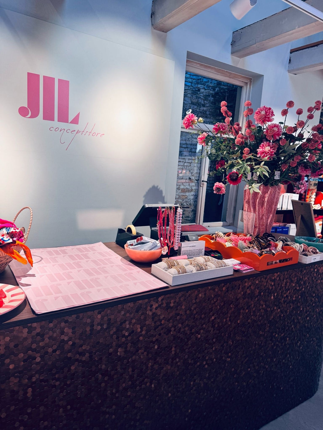 Balie bij Conceptstore Jil