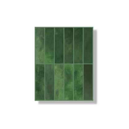 Plaktegel Mossy green langwerpig 1mm