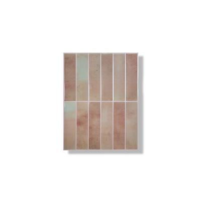Plaktegel Terra salmon langwerpig 1mm